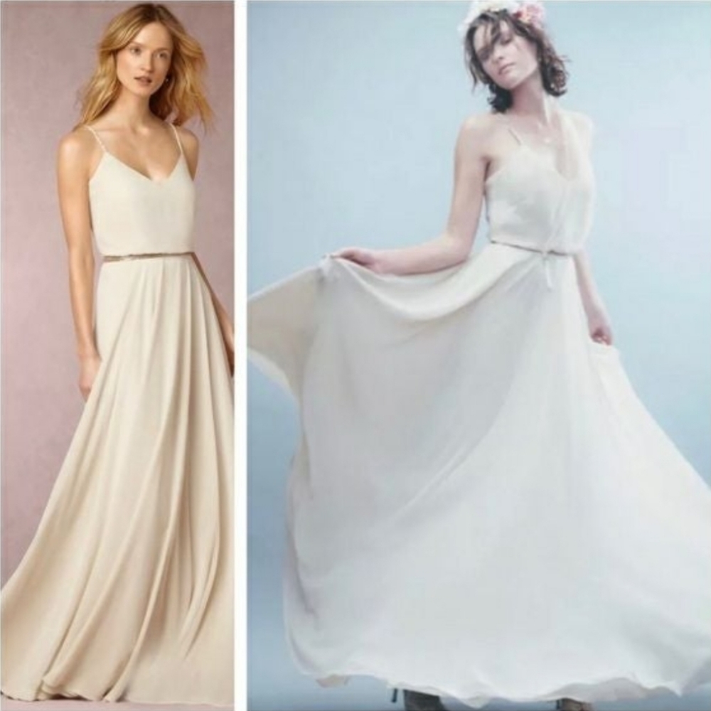 *Anthropologie Jenny Yoo Nadya Collection Gown*